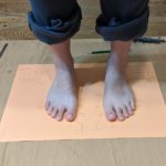 靴の木型作成の採寸の仕方