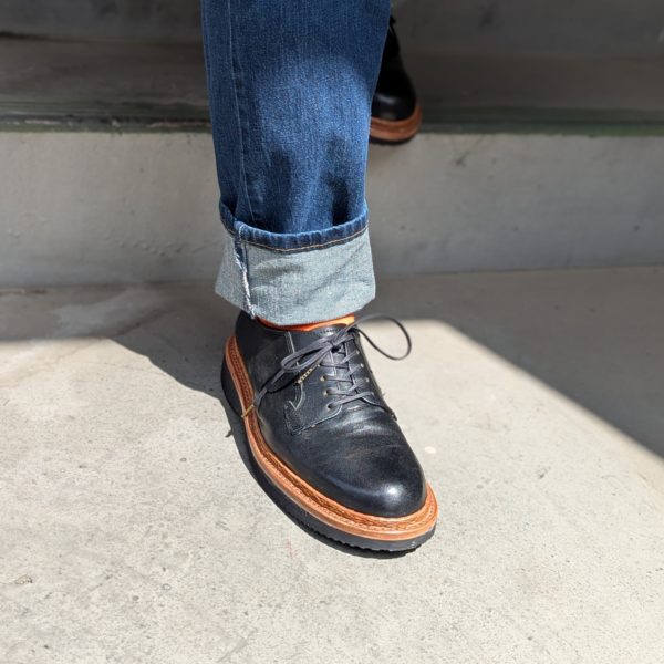 Dr.soleは階段をおりた際の足あたりもバッチリとのこと