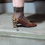 自分専用の木型から仕立てた、究極フィットのレオパードパンプスが完成しました